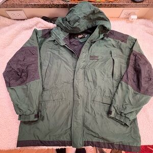 Bushnell Rainguard |Green and Black Men's Jacket